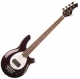 MusicMan Bongo HH 5 rosewood fretboard Carbon blue pearl