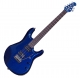 MusicMan Signature John Petrucci touche palissandre t�te assortie blue pearl
