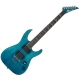 Charvel Desolation DX-1 ST transparent blue smear