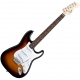 Squier Stratocaster bullet with tremolo brown sunburst