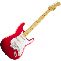 Squier - Guitare électrique Squier Stratocaster Classic vibe '50s Maple fiesta red - Euroguitar.com (Fiesta red)