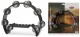 Percussion Stagg  TAB-2 BK Tambourin Demi-Lune en Plastique avec 16 Cymbalettes
