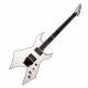 BC Rich Warlock Deluxe pearl white