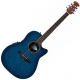 Applause  AE128-8TQ Super Shallow trans blue quilted