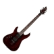 Schecter Hellraiser C-1 LH (gaucher) black cherry