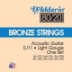 D'Addario 80/20 bronze EJ11 Light 12-53