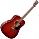 Art & Lutherie Dreadnaught Spruce 25408 burgundy