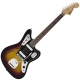 Fender jaguar Thinline Special Edition 3 color sunburst