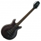 Hamer Sunburst Archtop Flametop trans black satin