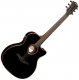 Lag Tramontane T100ASCE Slim Body black