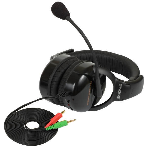 Achat Koss Hq2 Casque Fermé Multimédia Vibration Avec Micro Et Ctrl