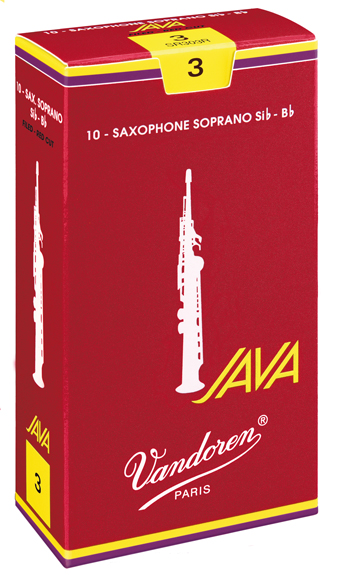 Achat Vandoren JAVA Filed - Red Cut Boite de 10 Anches Saxophone