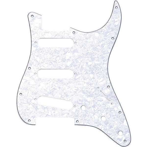 Achat Fender Plaque 11 trous Stratocaster white pearl - Euroguitar