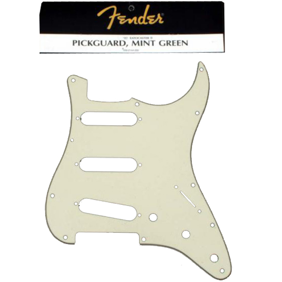Achat Fender Plaque 11 trous Stratocaster mint green - Euroguitar