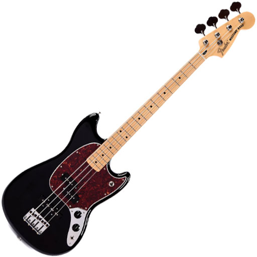 Achat Fender Offset Mustang Bass PJ Ltd (MEX, MN) - black ...