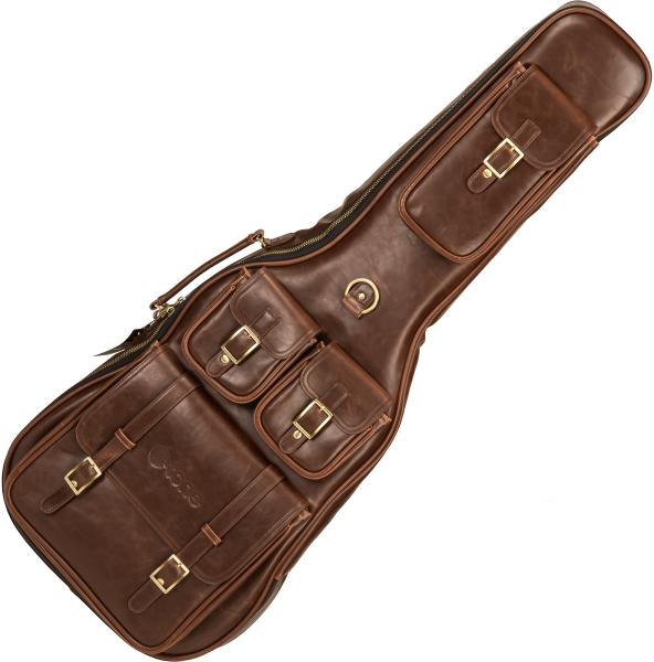 Achat X-tone 2035 Deluxe Leather Electric Guitar Bag - Brown