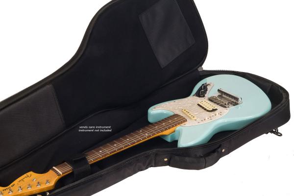 Deluxe Acoustic Dreadnought Guitar Bag - Nylon Grey Housse guitare